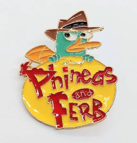 送料無料 カモノハシペリー 首ったけにならない方が無理アニメ ピンブローチ ピンズ PINS バッジ バッヂ アメリカン雑貨 スマアク