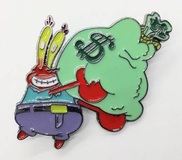 送料無料 カーニ スポンジ・ボブ ピンブローチ ピンズ PINS バッジ バッヂ アメリカン雑貨 スマアク
