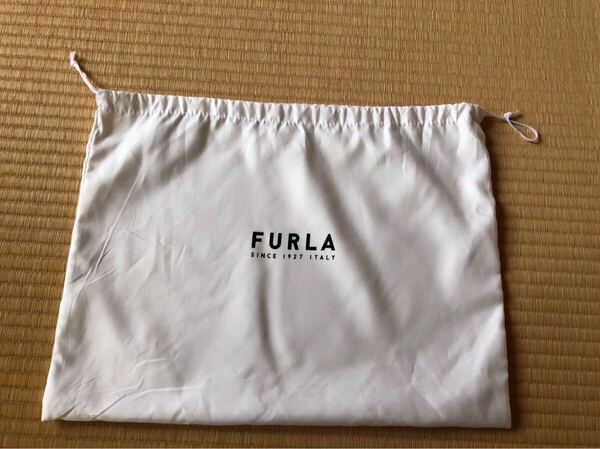 FURLA 布袋 巾着袋 バッグ用 ホワイト