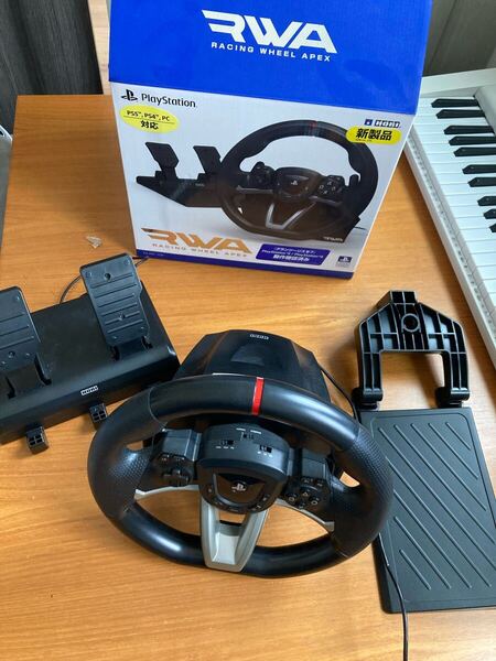 送料込み レーシングホイール エイペックス HORI ホリ PS5