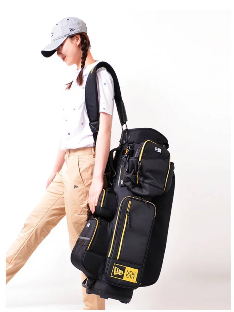 Yahoo!オークション -「newera」(キャディバッグ) (用具)の落札
