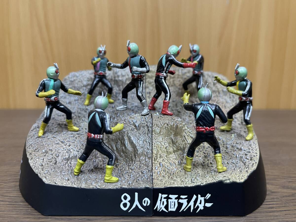 特撮ヒーローフィギュア8体セット