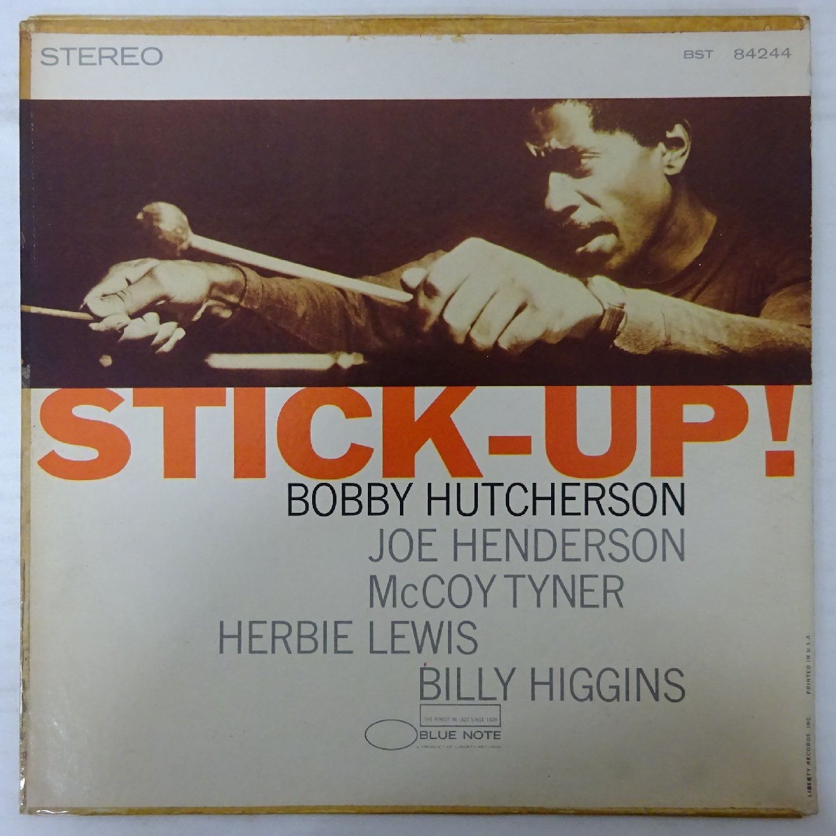 ★ＵＳ盤ＶＡＮＧＥＬＤＥＲ刻印★『ヘッド・オン』ボビー・ハッチャーソン ☆US盤VANGELDER刻印☆『ヘッド・オン』ボビー