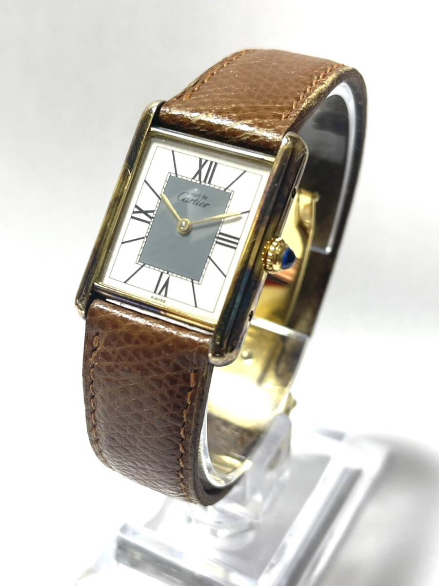 Cartier】カルティエマストヴァンドーム SMアイボリーローマ永久