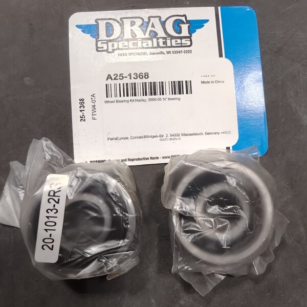 A25-1368 DRAG ホイール ベアリング 3/4インチ ハーレー 9267 スポーツスター ダイナ ソフテイル xl1200 xl883