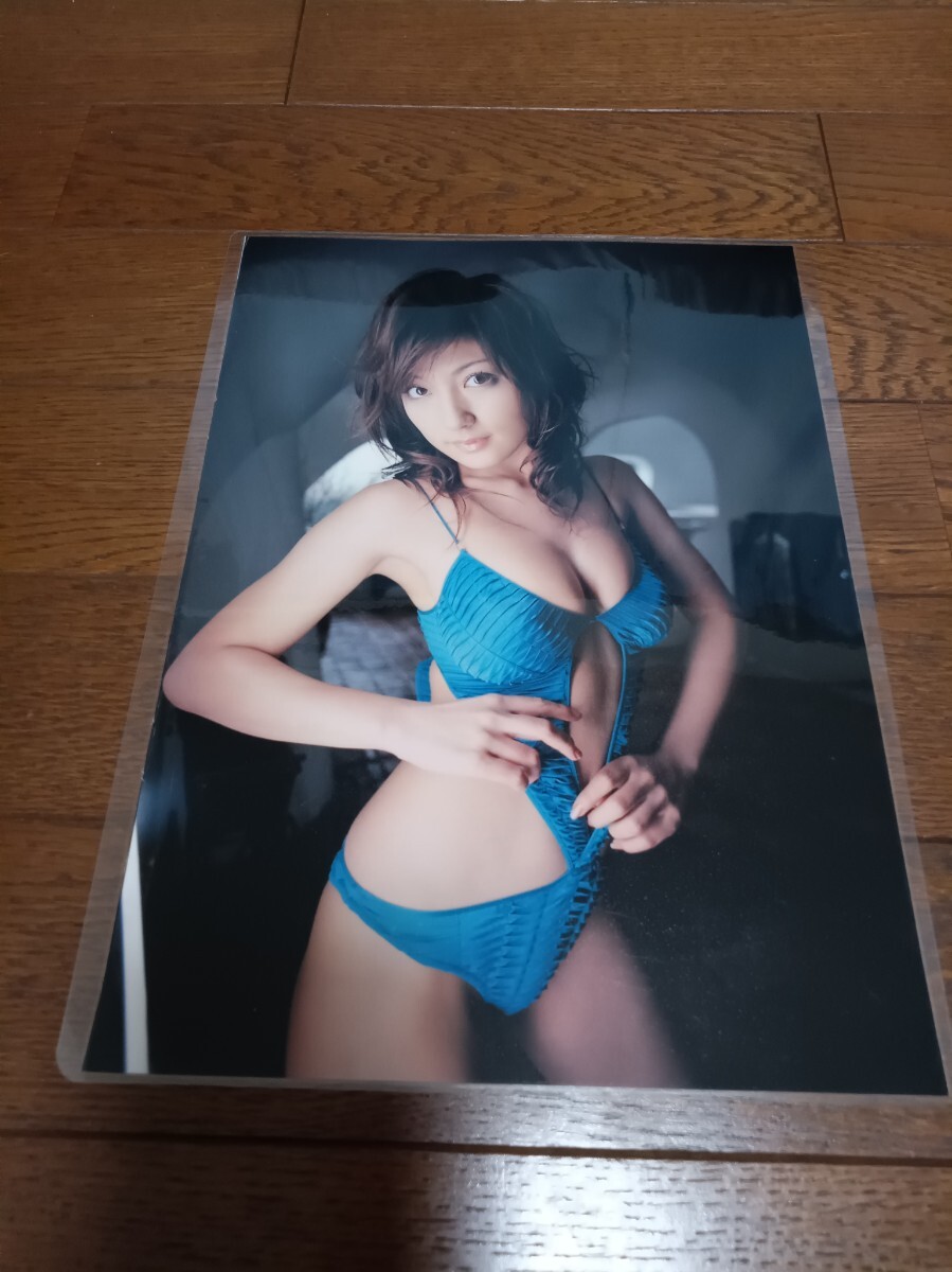 HIT\'S/熊田曜子 ~甘い香り~ 水着ワイドオフショットチェキ(青ビキニ) 超貴重! 220805-809 HIT\'S/熊田曜子 ~甘い香り~ 水着ワイドオフショットチェキ(青ビキニ) 超貴重! 220805-809