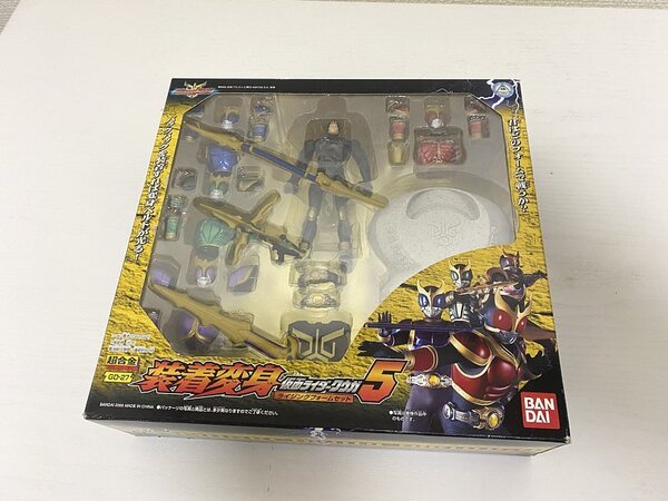 送料無料■【未開封】仮面ライダークウガ■ライジングフォームセット■超合金GD-27/装着変身5/玩具■BANDAI/旧バンダイ2000