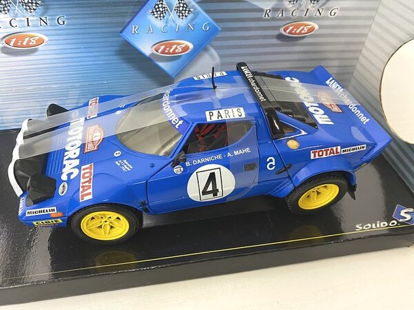 送料無料■1/18 SOLIDO ソリド LANCIA STRATOS ランチア ストラトス Winner モンテカルロラリー 1979