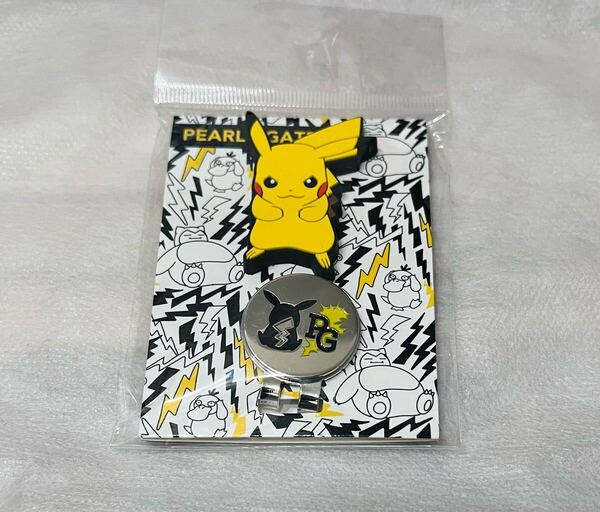 新品 未使用 即完売 早い者勝ち パーリーゲイツ ポケモン PVC マーカー ピカチュウ ゴルフ コラボ Pearly Gates Switch ボール ポーチ