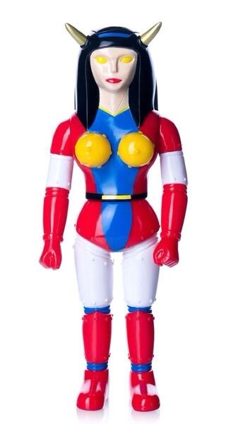 AWESOME TOY ムーラン ソフビ ポピーカラー 未開封 パチ ビーナスA マジンガーZ ムーラン オーサムトイ 検 ブルマァク マルサン フィギュア