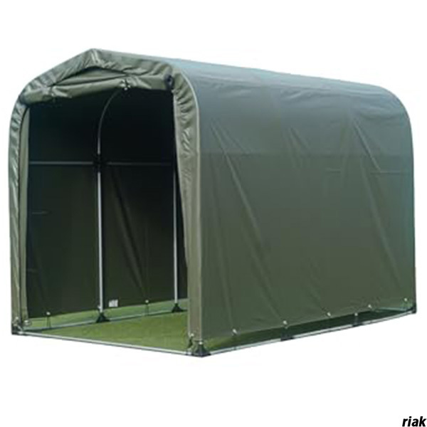 【サイクルハウス 3台用 ARMY (アーミー)】 日本製 自転車 アウトドア バイク用品 テント サイクルポート 物置 収納