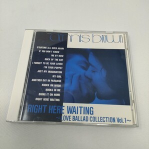 CD デニス・ブラウン / ライト・ヒア・ウェイティング~ラブ・バラッド・コレクションVol.1 DENIS BROWN 即決 送料込み