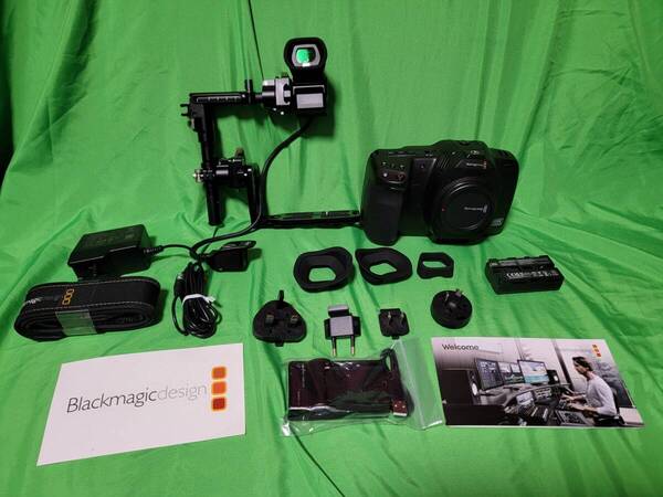 【フルフレーム】Blackmagic Cinema Camera 6K FF Lマウント + 純正EVF/Tiltaリグセット【BMCC 6K FF】