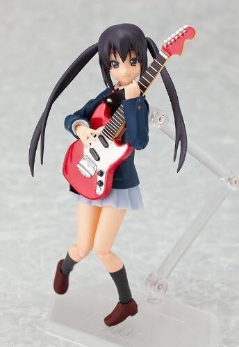 【 送料無料 】 figma ◆ けいおん 中野 梓 制服ver 061 マックスファクトリー フィギュア コレクション 趣味 顔パーツ ギター 女子高校生