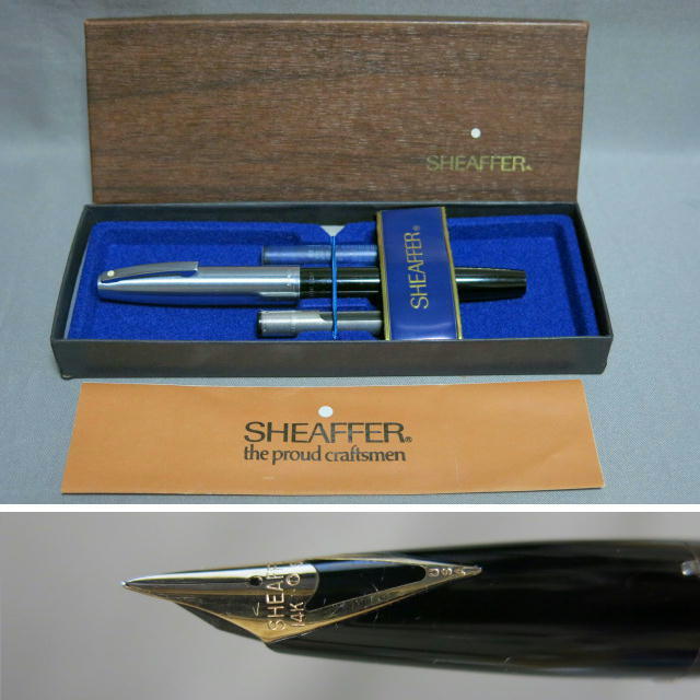 SHEAFFER シェーファー 万年筆 タルガ ゴールドプレート - メルカリ