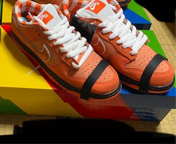 Concepts Nike SB Dunk Low SP Orange Lobster