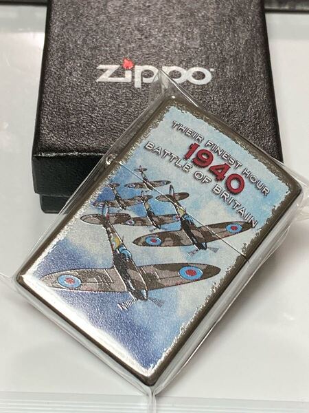 戦闘機 シルバー ZIPPO