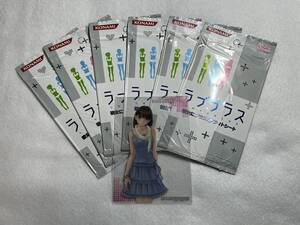 未開封品 ラブプラス 「彼女にプラスフォトシート」 6パックセット+1パック開封分 3DS KONAMI コナミ
