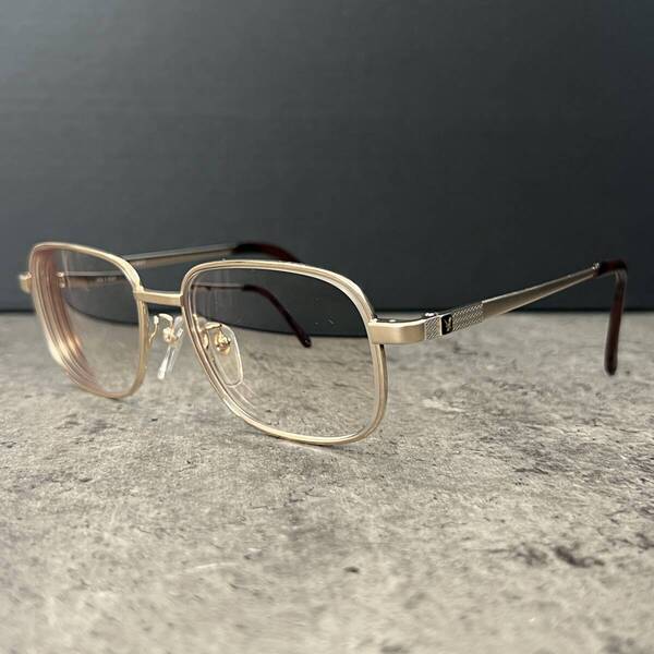 ◆LYLE&SCOTT ライルアンドスコット 眼鏡フレーム メガネ ヴィンテージ ゴールド メンズ 男性用 vintage LSS-1060 53□16-140