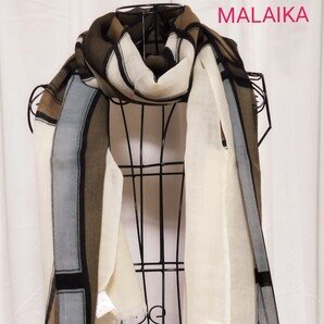 新品 MALAIKA マライカ スカーフ ストール