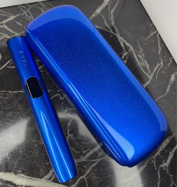 ※受注制作 新型 iQOS ILUMA i イルマ アイコス 本体 未使用 カスタム ペイント 可愛い おしゃれ ブルー 青