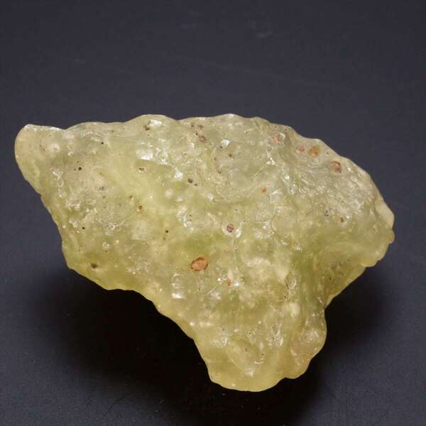 リビアングラス 鑑別書付き 39.5g リビアンガラス インパクタイト 原石 標本 Libyan Glass M2547