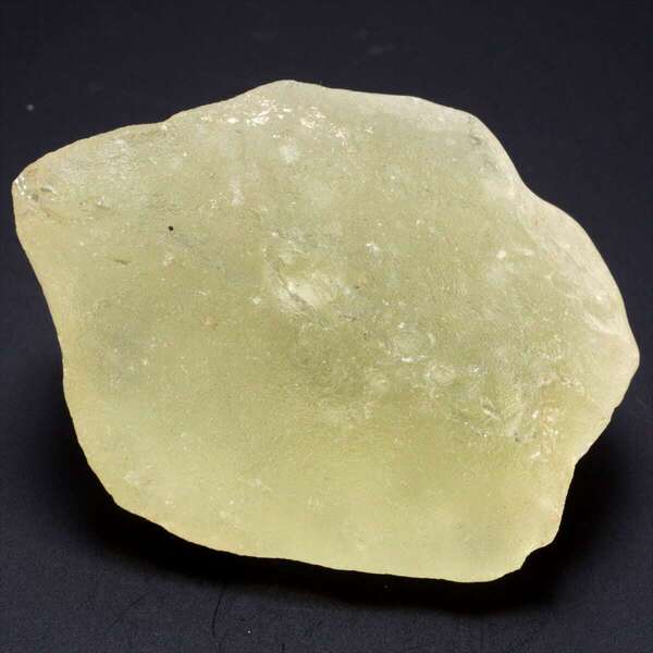 リビアングラス 鑑別書付き 56.4g リビアンガラス インパクタイト 原石 標本 Libyan Glass M2549