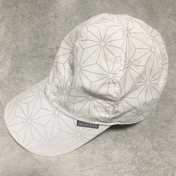 montbell モンベル キャップ 帽子 キッズ ホワイト 登山 アウトドア キャンプ