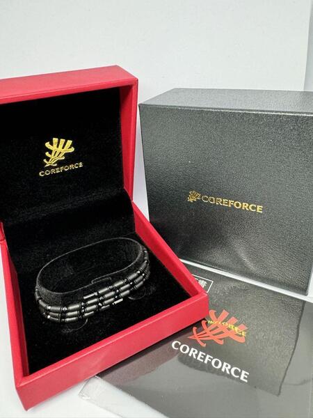 【新品未使用】コアフォースループ ブラックスピネル 50cm COREFORCE LOOP BLACK SPINEL メーカー保証書付き.