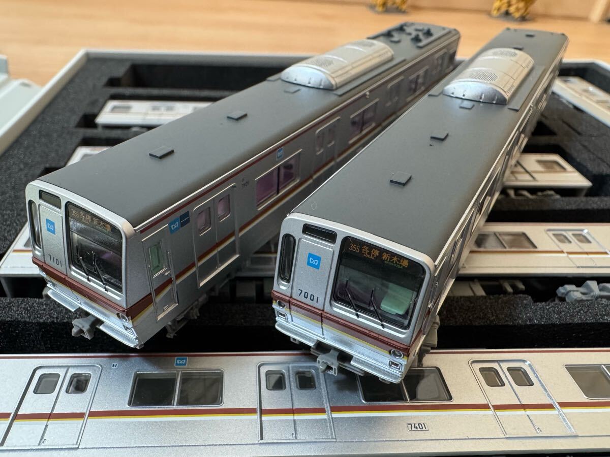 Yahoo!オークション -「東京メトロ 7000系」(Nゲージ) (鉄道模型 Yahoo!オークション -「東京メトロ 7000系」(Nゲージ) (鉄道模型