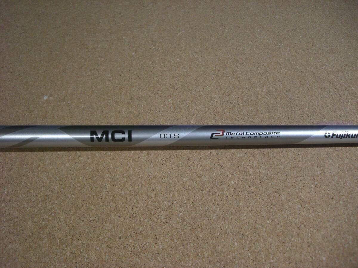 フジクラ MCI 80 （S）6本セット グリップ付き