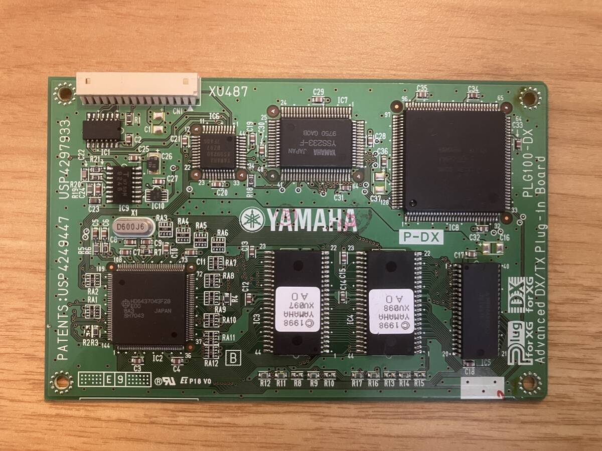 YAMAHA PLG100- SGプラグインボード 音源ボード ヤマハ 取説あり
