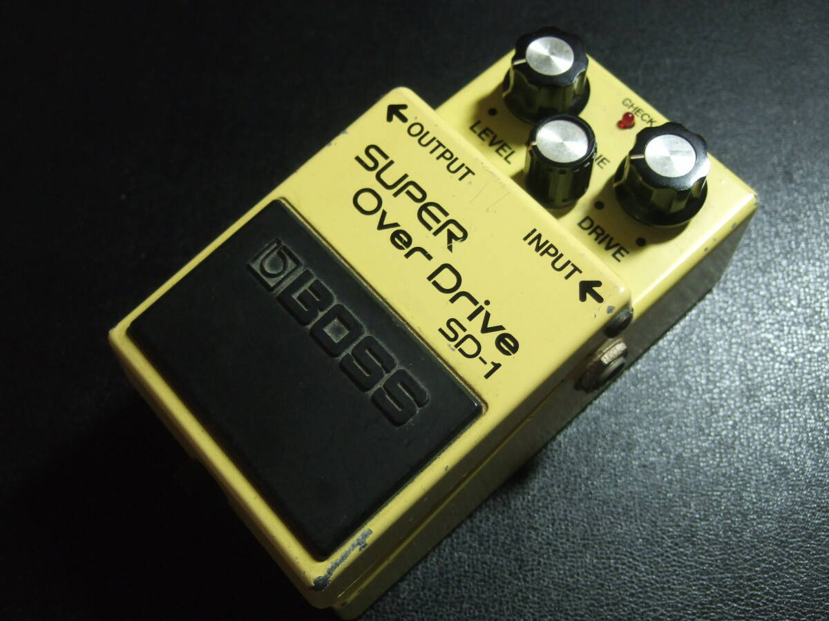 81年製 最初期 BOSS SD-1 日本製 Super Overdrive Made in Japan MIJ
