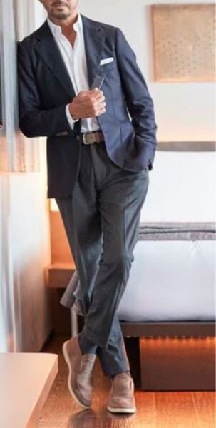 ロロピアーナ Loro Piana オープンウォーク アンクルブーツ ローファー OPEN WALK 靴 シューズ 42 1/2 27.5cm