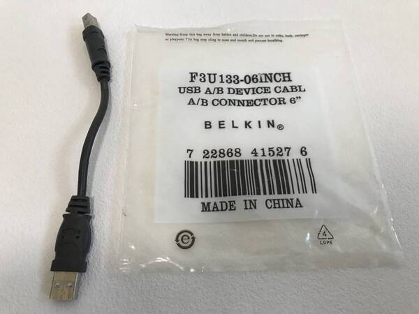 ■ProCable 推奨■ベルキンUSBケーブル Belkin 15cm