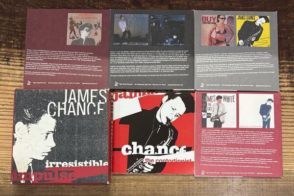 BOX CD4枚セット】Irresistible Impulse■James Chance White■Contortions■BUY OFF■参加: Robert Quine Arto Lindsay■NO WAVE PUNK