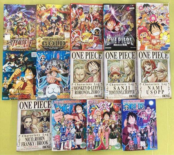 ワンピース 劇場版 など 14巻セット 管理番号22448 DVD レンタル落ち アニメ 呪われた聖剣 スタンビード など 映画
