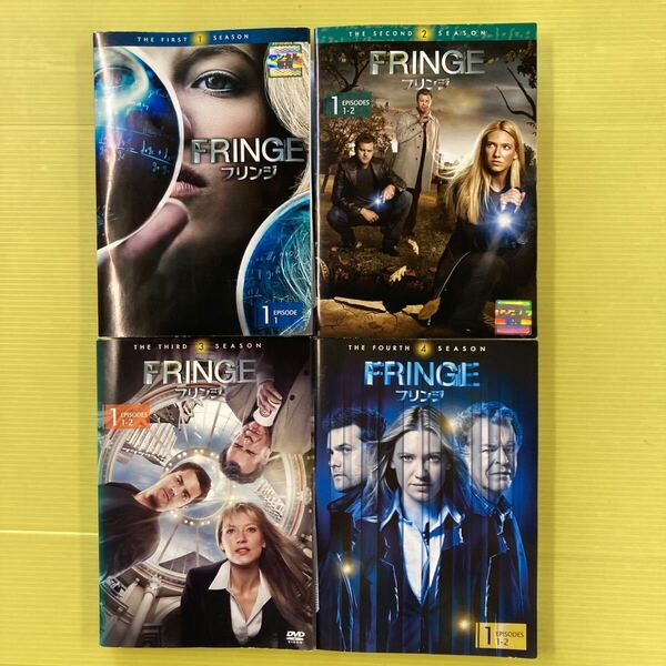 FRINGE フリンジ シーズン1・2・3・4 全44巻セット 管理番号31727 DVD レンタル落ち 海外ドラマ 表紙一部なし