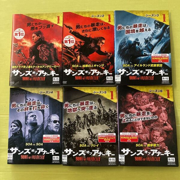 サンズオブアナーキー シーズン1〜6 各7巻 全42巻セット 管理番号32076 DVD レンタル落ち 海外ドラマ