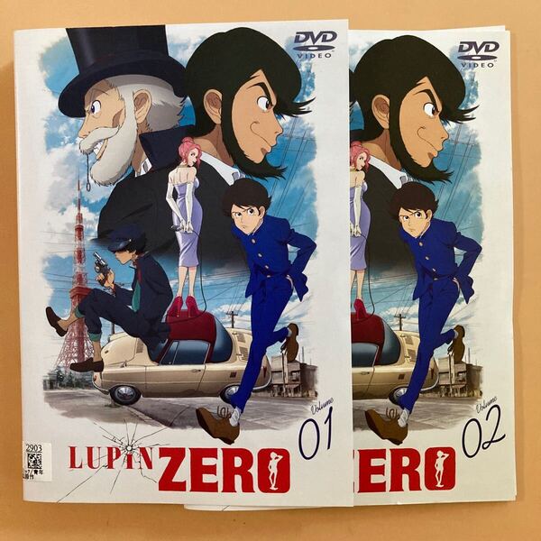 LUPIN ZERO 2巻全巻セット 管理番号32249 DVD レンタル落ち アニメ ルパンゼロ