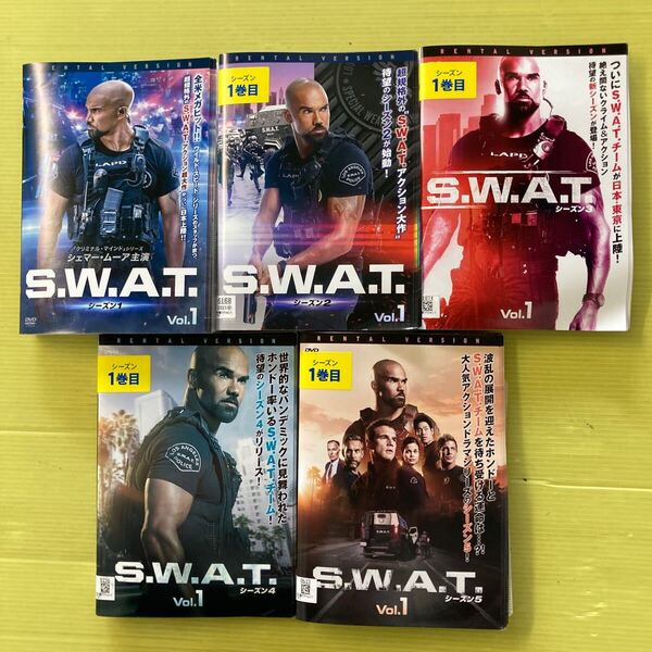 S.W.A.T. シーズン1, 2, 3, 4, 5 52巻全巻セット 管理番号32259 DVD レンタル落ち 海外ドラマ swat