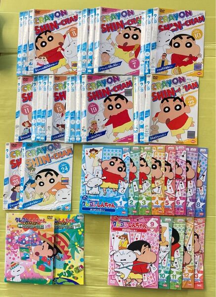 クレヨンしんちゃん TV版傑作選 24巻 一年目 13巻 きっとベスト密着カスカベ脱出 2巻 全39巻セット 管理番号32260 DVD レンタル落ち アニメ