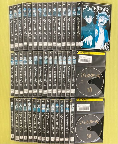 ブラック・クローバー BLACK CLOVER 43巻全巻セット 管理番号12560 DVD レンタル落ち アニメ
