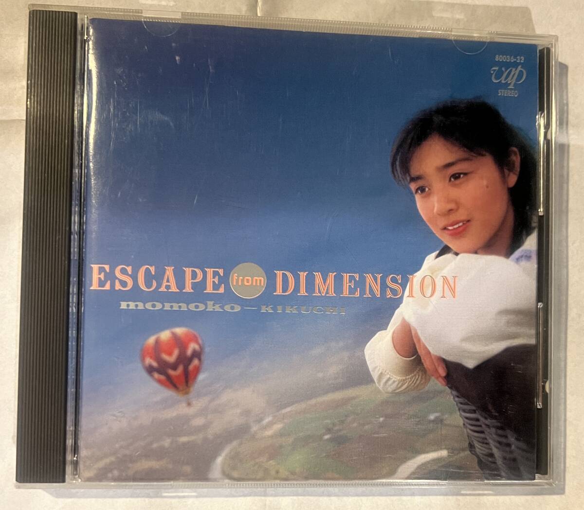 菊池桃子 / ESCAPE FROM DIMENSION [LP - 30207-28]：JAPANESE