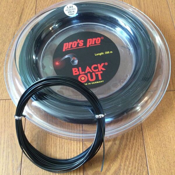 ★送料無料★pro'spro Black out 1.24mm 12m 1張り