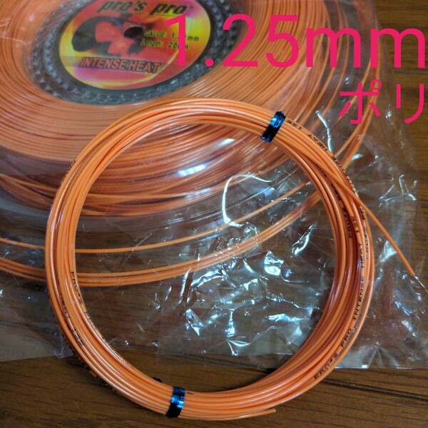 pro's pro INTENSE HEAT (オレンジ)1.25mm 12m