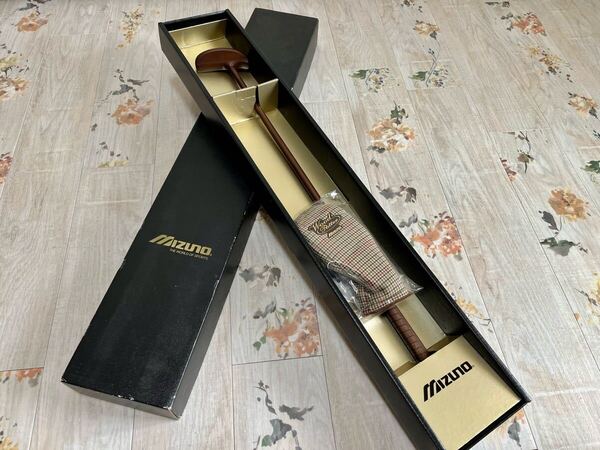 希少【未使用送料無料】MIZUNO ミズノ Wood Putter ウッドパター 箱 専用カバー付き