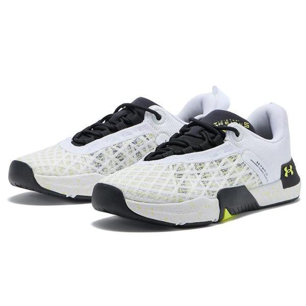 送料無料! 新品未使用 UNDER ARMOUR アンダーアーマー UAトライベースレイン5 レディース ジムトレーニング シューズ 24.5cm ウエイト