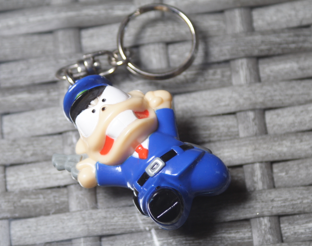 □サザエさん+バカボン サザエボン ソフビ 人形 キーホルダー