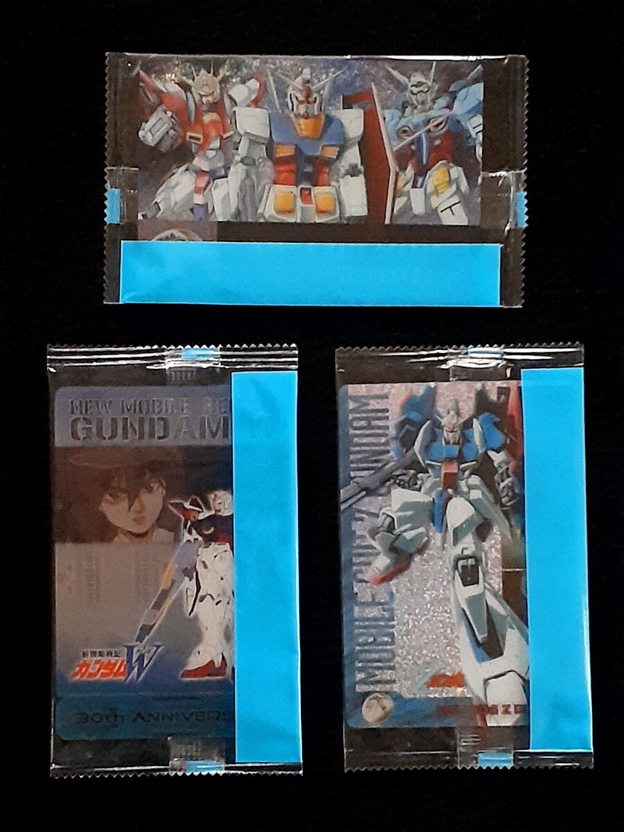 機動戦士ガンダム 森永製菓 ガンダムウエハースカード 4枚セット